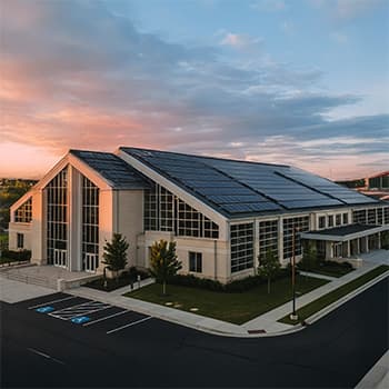 Church with solar