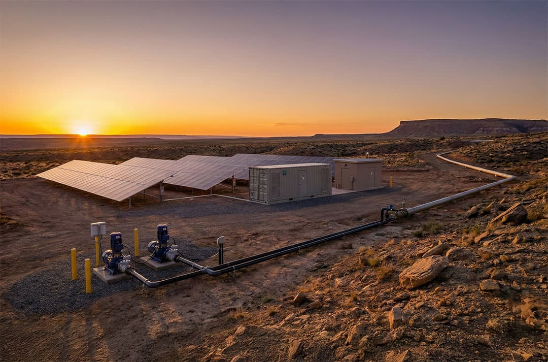 Hopi Utilities Corporation - Side Rock Water Project Micro-Grid
