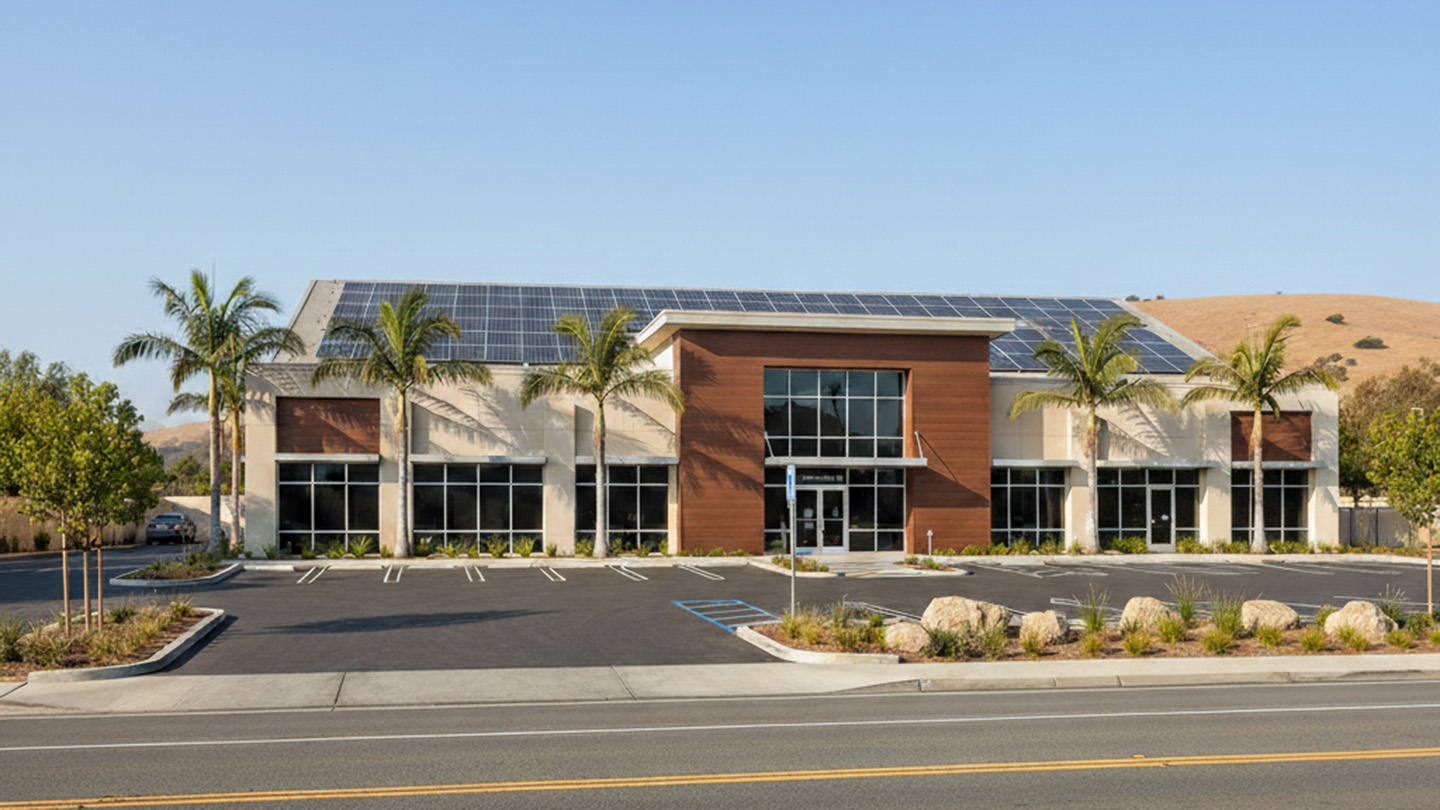 Medium sized commercial solar installation